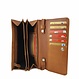Lily Mini Clutch in Waxed Vegetable-Tanned Leather – Camel
