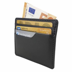 SMALL CARD CASE TALLIN leather black