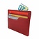 SMALL CARD CASE TALLIN leather red