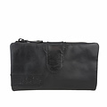 Elisa Black Leather Wallet