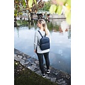 Louisa Leather Backpack Blue