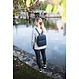 Louisa City Backpack in Vegetable-Tanned Leather – Blue