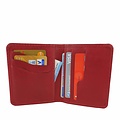 CARD CASE RIGA leather red