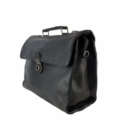 BUSINESS BAG ODIN leather black