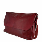 MESSENGER/LAPTOP BAG LOKI leather red