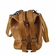 Bowling Bag Meryl aus Rindsleder – Cognac
