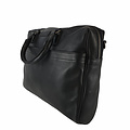 LAPTOPTASCHE JOAN Leder schwarz