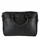 Joan Laptop Bag in Cow Leather – Black