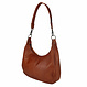 Shopper Hobo Bag Cathrine aus Vollrindsleder – Rot-Braun