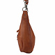 Shopper Hobo Bag Cathrine aus Vollrindsleder – Rot-Braun