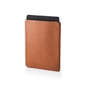 Leder-Sleeve 17 × 23 cm cognac