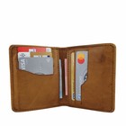 CARD CASE RIGA leather cognac