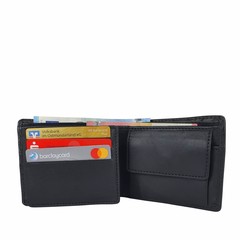 SMALL WALLET KOPENHAGEN leather black