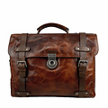 Aktentasche Laptoptasche Winston Leder braun