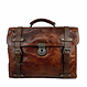 Winston Briefcase & Laptop Bag in Cow Leather – Brown