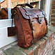 Winston Briefcase & Laptop Bag in Cow Leather – Brown
