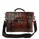Winston Briefcase & Laptop Bag in Cow Leather – Brown