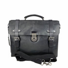 LAPTOPBAG  WINSTON leather navy-black