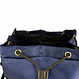 Laptop-Rucksack Athena aus recyceltem PET-Gewebe & Leder – Blau