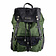 Athena Recycled PET & Leather Backpack Olive