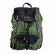 Athena Laptop Backpack in Recycled PET Fabric & Leather – Olive