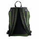 Laptop-Rucksack Athena aus recyceltem PET-Gewebe & Leder – Olive