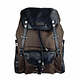 Athena Laptop Backpack in Recycled PET Fabric & Leather – Brown