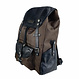 Athena Laptop Backpack in Recycled PET Fabric & Leather – Brown