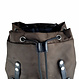 Athena Laptop Backpack in Recycled PET Fabric & Leather – Brown