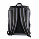 Athena Laptop Backpack in Recycled PET Fabric & Leather – Grey
