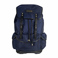 Rucksack Vienna recyceltes PET & Leder blau