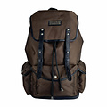 Rucksack Vienna recyceltes PET & Leder braun