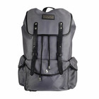 Rucksack Vienna recyceltes PET & Leder grau