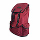 Vienna Laptop Backpack in Recycled PET Fabric & Leather – Red
