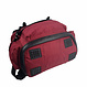 Vienna Laptop Backpack in Recycled PET Fabric & Leather – Red