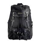 Rucksack Athena recyceltes PET & Leder schwarz