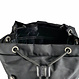 Laptop-Rucksack Athena aus recyceltem PET-Gewebe & Leder – Schwarz