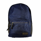 Rucksack Bergen recyceltes PET & Leder blau