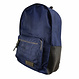 Bergen City Backpack in Recycled PET Fabric & Leather – Blue