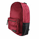 City-Rucksack Bergen aus recyceltem PET-Gewebe & Leder – Rot
