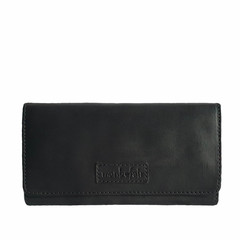 Emily Black Leather Women's Wallet