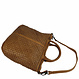 Lucille Large Shopper in Braided Cow Leather – Beige