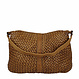 Cécile Shoulder Bag in Braided Cow Leather – Beige