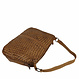 Cécile Shoulder Bag in Braided Cow Leather – Beige