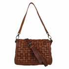 SHOULDER BAG MANON Leather reddish brown