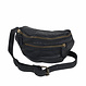 Lovis Unisex Belt Bag in Cow Leather – Black