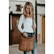 Lucille Large Shopper in Braided Cow Leather – Beige