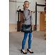 Audrey – Women’s Handbag in Black Vintage Leather