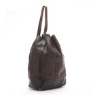Giulia Leather Backpack Bag Brown