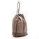 Giulia Leather Backpack Bag Taupe